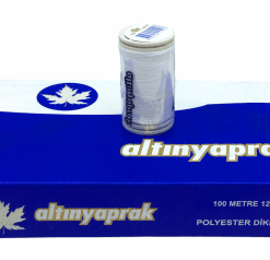 12 PARÇA  BEYAZ 100 MT DİKİŞ İPLİK
