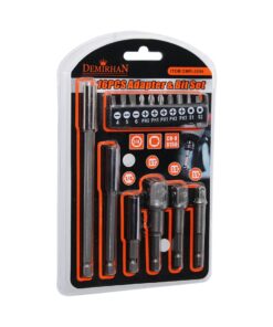 16 PCS ADAPTER - BİT SET SOMUN SÖKME ADAPTÖR - BİTS UÇ SETİ