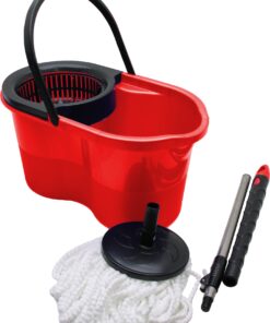 18LT---KUTULU---OTOMATİK DÖNERLİ KOVA MOP TEMİZLİK SETİ