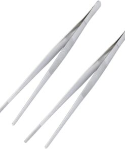 2 Adet 30 cm Servis Maşası, Izgara Cımbızı, Barbekü Sivri pensesi, Paslanmaz Çelik, Pişirme Cımbızı, Cımbız, Maşa, Ekmek Maşası, Izgara Maşası, Izgara Maşası, Pişirme Servis İçin