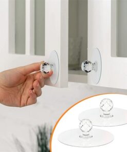 2 Adet Kendiliğinden Güçlü Yapışkanlı Kulp Askısı Tutma Kolu