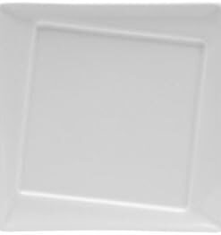 04A+P020122 Twist Yemek Tabağı, Porselen