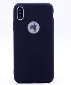 iPhone Slim Fit İnce Silikon Kılıf (Siyah, iPhone XR)