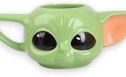 Sevimli 3D Baby Yoda Seramik Özel Kupa Yoda Kupa 300 ML
