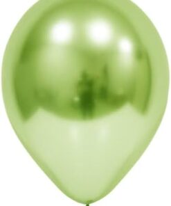 Marifetlerim - Yeşil parlak Krom Balon 12 inch 10 Adet
