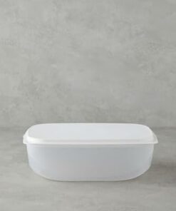 Home Morgan Plastik Saklama Kabı 30x21,5 cm Beyaz
