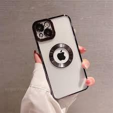 aks iPhone 14 uyumlu lens korumalı lazer kılıf siyah