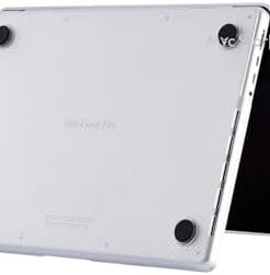 Macbook Pro 16inç Kılıf M1-M2-M3-M4, Karbon Fiber (Touchbarsız 16.2" Pro) A2485 A2780 A2991 A3403 A3186 ile Uyumlu Şeffaf