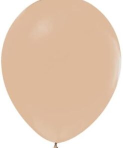 Marifetlerim - Düz Ten Rengi Balon 12 inch 10 Adet