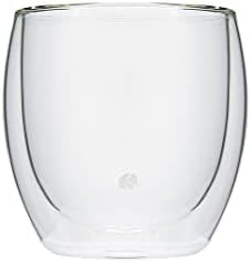 Glory Double Wall Çift Cidarlı 2'li Oval Bardak - 250 ml
