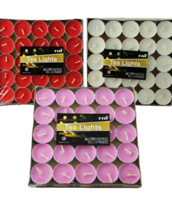 25 PARÇA  RENKLİ TEA LİGHT MUM