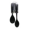 2PCS   SİLİKON  KAŞIK SET  GENİŞ AĞIZ= 6.6X9.5CM--22.5CM   DAR AĞIZ= 5.8X8CM--27.5CM