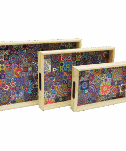 3 BOY AHŞAP TEPSİ DESENLİ ZEMİN 16X26 - 21X31 - 24X34CM