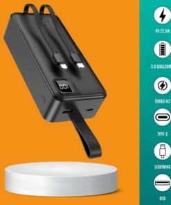 30000 Mah 22,5w Süper Hızlı Lightning ve Tyype C Powerbank