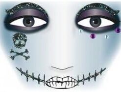 Face Art Decor Yuz Susleme Etiketi Korsan