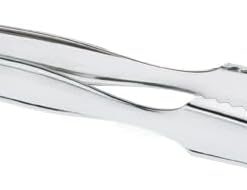 16 Cm Çelik Buz Maşası 18/10 Paslanmaz Çelik Kalın Dayanıklı Ergonomik Tasarım