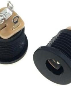 3 Pin Dişi Güç Soketi 5.5mm x 2.1mm