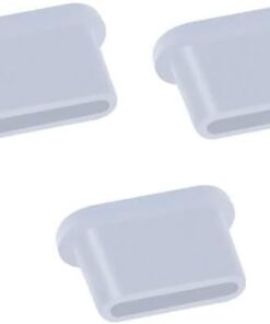 USB Type-C Tıpa Kapak Tip-C Toz Koruma Kapağı 3'lü