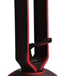RM-H66 GUARD Kulaklık İçin Stand RGB Işıklı 2*Usb Port