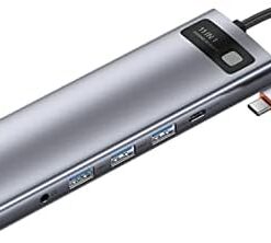 Metal Gleam 11in1 Multifonksiyonel Type-C Hub Dock Station