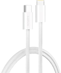 30W USB-C Lightning Örgülü Hızlı Şarj ve Data Kablosu 2 metre IP-15