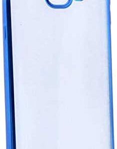 Galaxy J5 Prime Uyumlu Lazer Kesim Yumuşak Silikon Kılıf (Mavi)