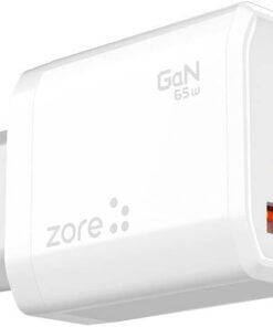 Always-01 GaN Tech Type-C PD4.0 USB-A QC3.0 Hızlı Şarj Özellikli Seyahat Şarj Başlığı 65W Beyaz