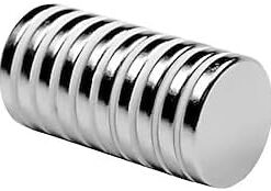 Neodyum Mıknatıs Magnet Yuvarlak 30x3 Mm (3 Cm Çap - 3 Mm Kalınlık) - 5 Adet