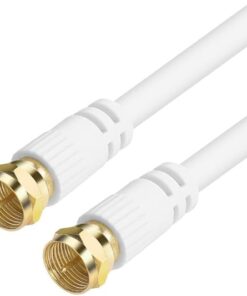 METRE Fabrikasyon Gold Uç F Konnektörlü Rg6/U4 Full Hd 3d 4k Anten Tv Çanak Uydu Lnb Kablosu (10)