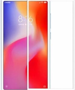 Xiaomi Redmi 6 Uyumlu Full Kaplayan Temperli 5D Ekran Koruyucu Cam (Beyaz)
