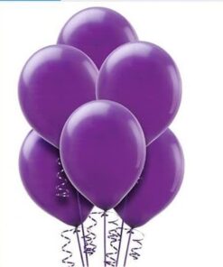 Marifetlerim - Metalik Mor Balon 12 İnch 5 Adet
