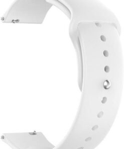 Kordon Kayış Silikon Beyaz Samsung Galaxy Watch 3 45mm Galaxy Watch 46mm Gear S3 Classic S3 Frontier Galaxy Watch Active Gear S2 Classic ile Uyumlu ürün