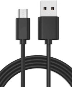 Plus PX-PS4 Sony PS4 Kol Şarj Kablosu, Micro USB Kablo, 2000mA 1.5 Metre Siyah Şarj+Data