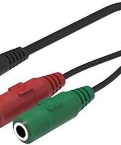 4745 3.5mm Kulaklık Mikrofon Ayırıcı Çoklayıcı Switch Splitter