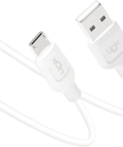 K448 Strong Micro USB Data/Şarj Kablosu 1mt 2.4A Beyaz