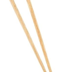 Çok kullanımlık Bambu Sade Ahşap Chopstick | Tekrar Kullanılabilir ve Yıkanabilir Bambu Chopstick | Kore Çin Japon Yemek Çubukları | 22,5 cm