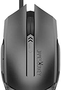 James Donkey 112RS 6200DPI 6 Tuş PMW3327 Sensör RGB Optik Gri Gaming Mouse