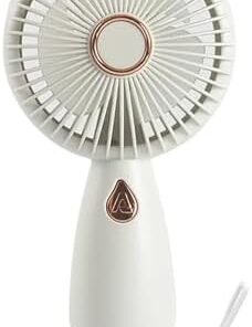 Mini Vantilatör Şarjlı Yüksek Fan Gücü Tutmalı Fan Mini Fan Vantilatör Işıklı Vantilatör Taşınabilir Vantilatör Taşınabilir Fan Şarj Edilebilir Fan Asorti Renk