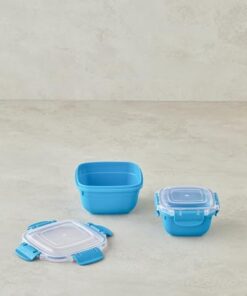 Home Master Lock Plastik Saklama Kabı Mavi