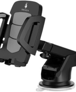 Otomatik Klipsli 360 Dönebilen ve Yükseklik Ayarlanabilen Cam ve Torpido İçin Uygun Teleskopik Araç Telefon Tutucu