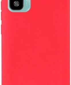 Trend Xiaomi Redmi Note 10 ve Note10S Uyumlu içi Kadife Lansman Liquid Silicone kılıf Şok Emici Tam Koruma Sağlayan Kılıf (Kırmızı)