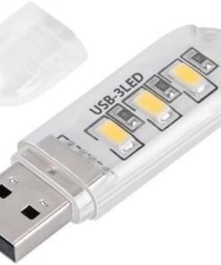 Mini USB Led Lamba 3 LED 5730 SMD Kamp Stick Led