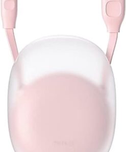 Lets Go Little, 2.0 A USB-A & USB-C Makaralı Şarj & Data Aktarım Kablosu, 1 Metre, Beyaz- Pembe, ‎CATRN-24