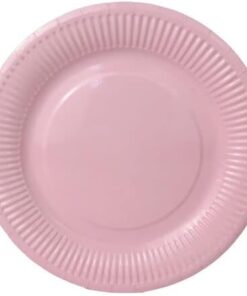 Marifetlerim - Pembe Macaron Karton Tabak 8 Adet