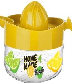 D´or Desenli Limon Sıkacağı - 300 ml (Sarı)