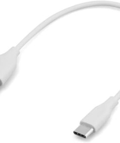 Yetty Type-C Kısa Hızlı Powerbank Şarj ve Data Kablosu 2.1A Beyaz 20cm (Type-C)