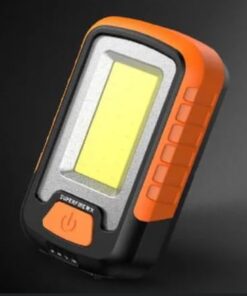 5860 Şarjlı Mıknatıslı COB Led EL Feneri 3 Işık Modu 5W Kamp, Araba Tamiri, Acil Durum Ve Şantiye Için Mıknatıslı Süper Parlak Led Işık