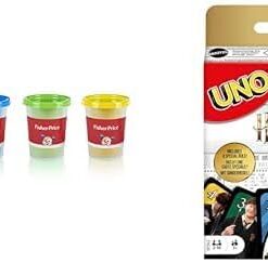 Price Oyun Hamuru 4'lü Paket - (4 * 100 Gr) ve UNO Harry Potter