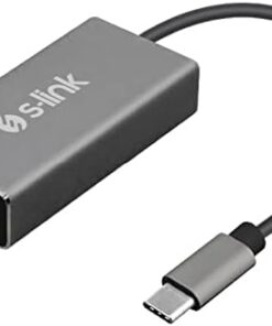 Swapp SW-U510 Gri Metal Type-C to DisplayPort 4K Çevirici Adaptör