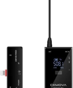 UM100 Kit-5 İphone, Ipad IOS UHF Kablosuz Yaka Mikrofon Seti